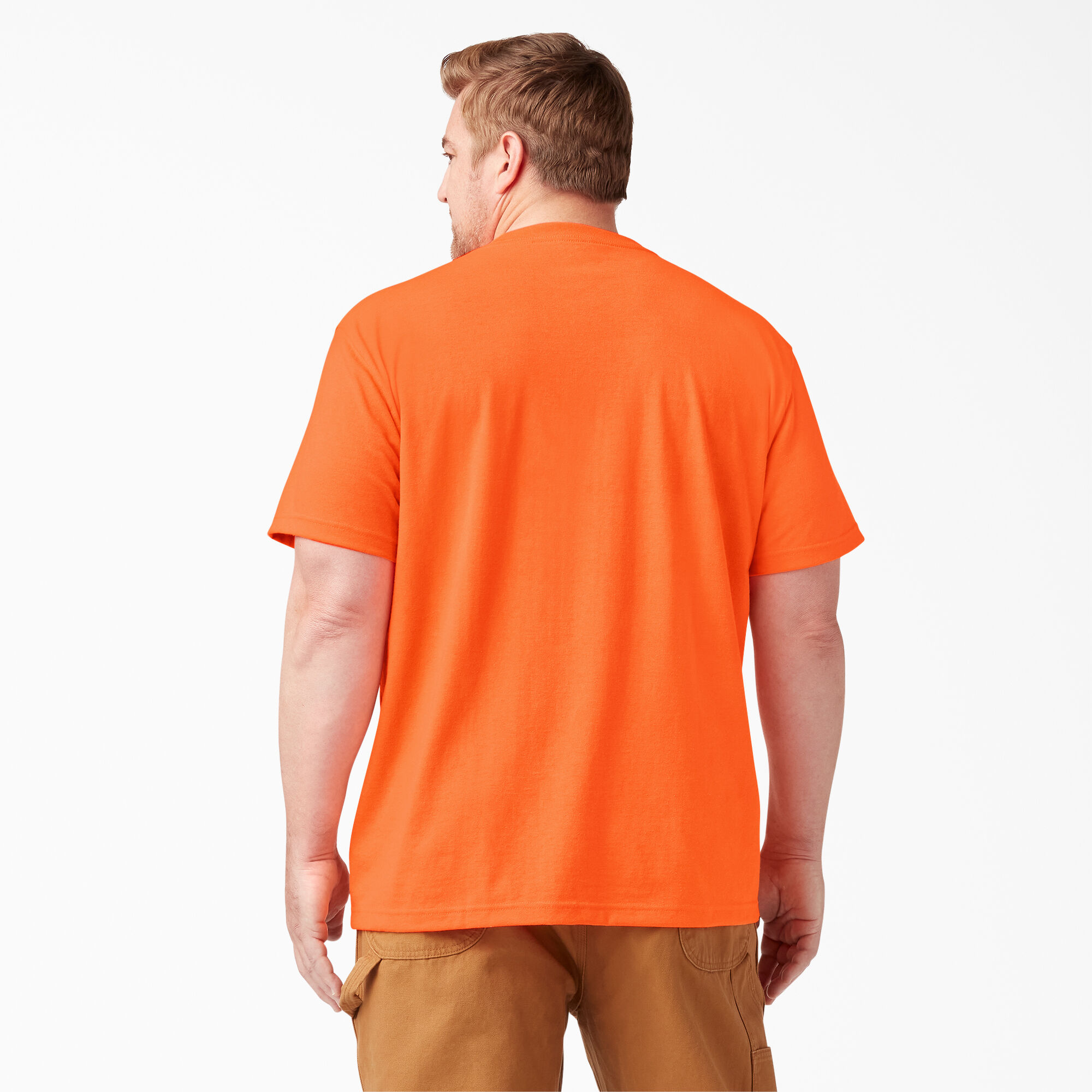 Heavyweight Neon Short Sleeve Pocket T-Shirt