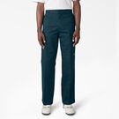 Loose Fit Double Knee Work Pants - Reflecting Pond &#40;YT9&#41;