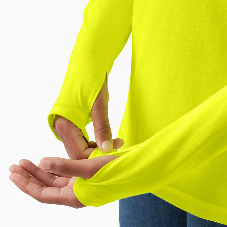 Women's Cooling Performance Sun Shirt - Bright Yellow (BWD) image number 6