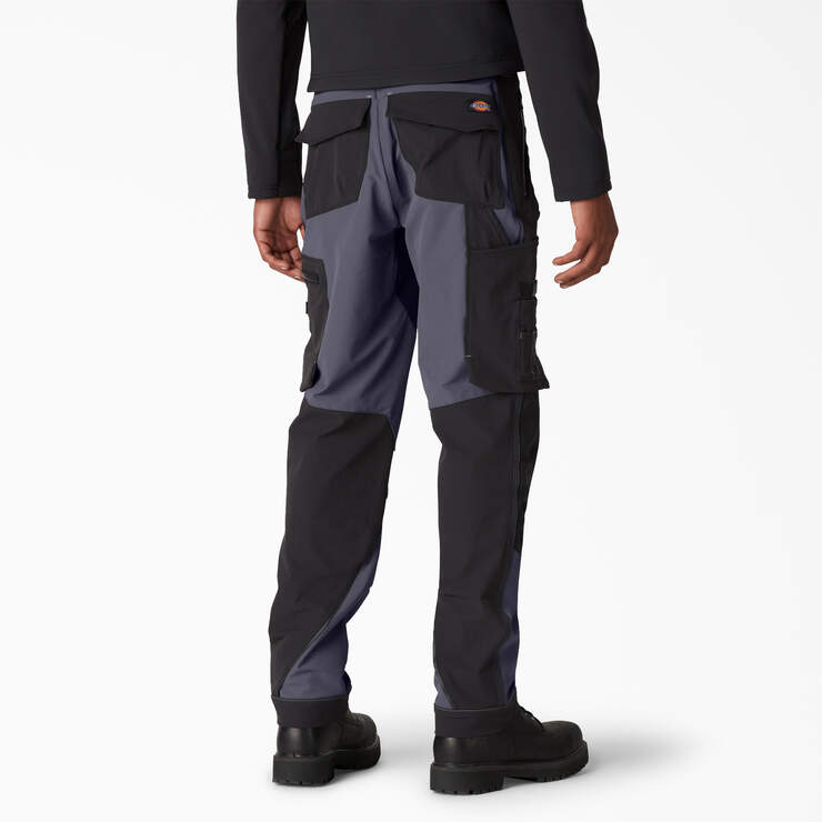 FLEX Performance Workwear Regular Fit Technical Pants - Grey Black (UEB) image number 4