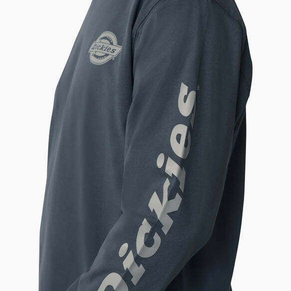 Long Sleeve Heavyweight Logo T-Shirt - Airforce Blue &#40;AF&#41;