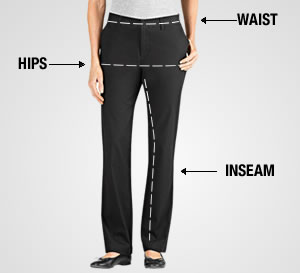 Womens Dickies Size Chart