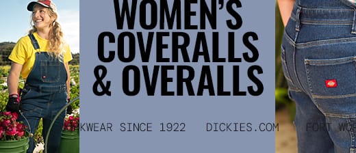 Overalls - Women's Overalls & Coveralls for Women | Dickies