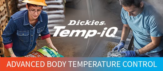 Dickies Temp-iQ. Advanced body temperature control