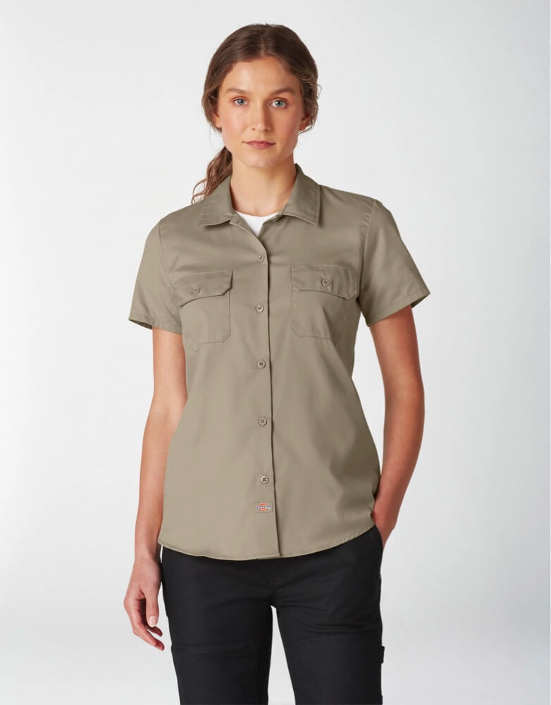 Women's FLEX Short Sleeve Work Shirt