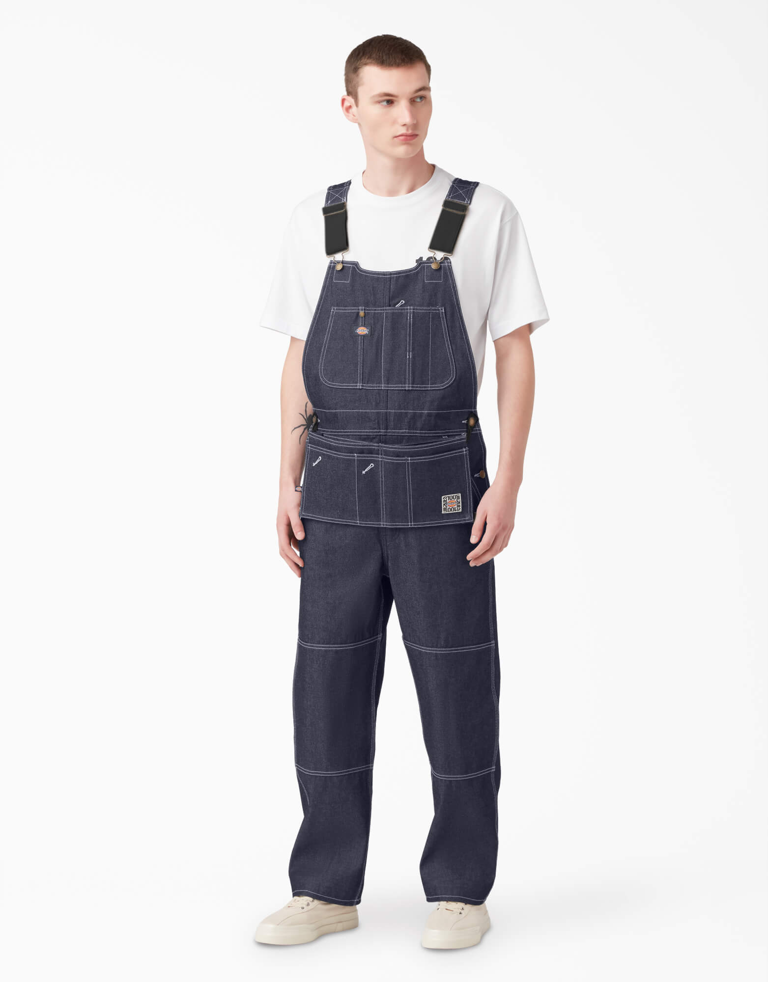 100 Year Double Knee Denim Bib Overalls