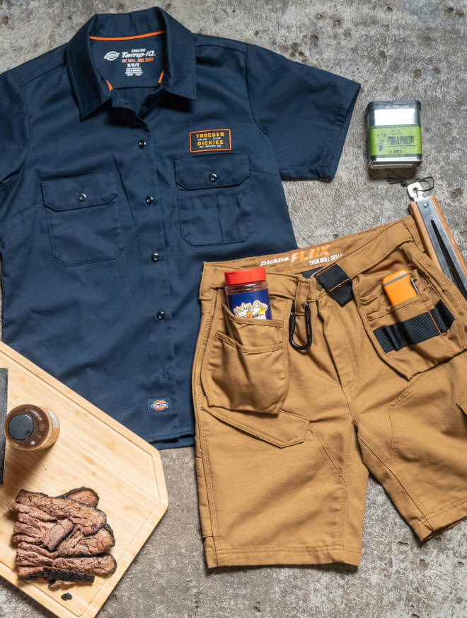 Traeger Grills in collaboration with Dickies