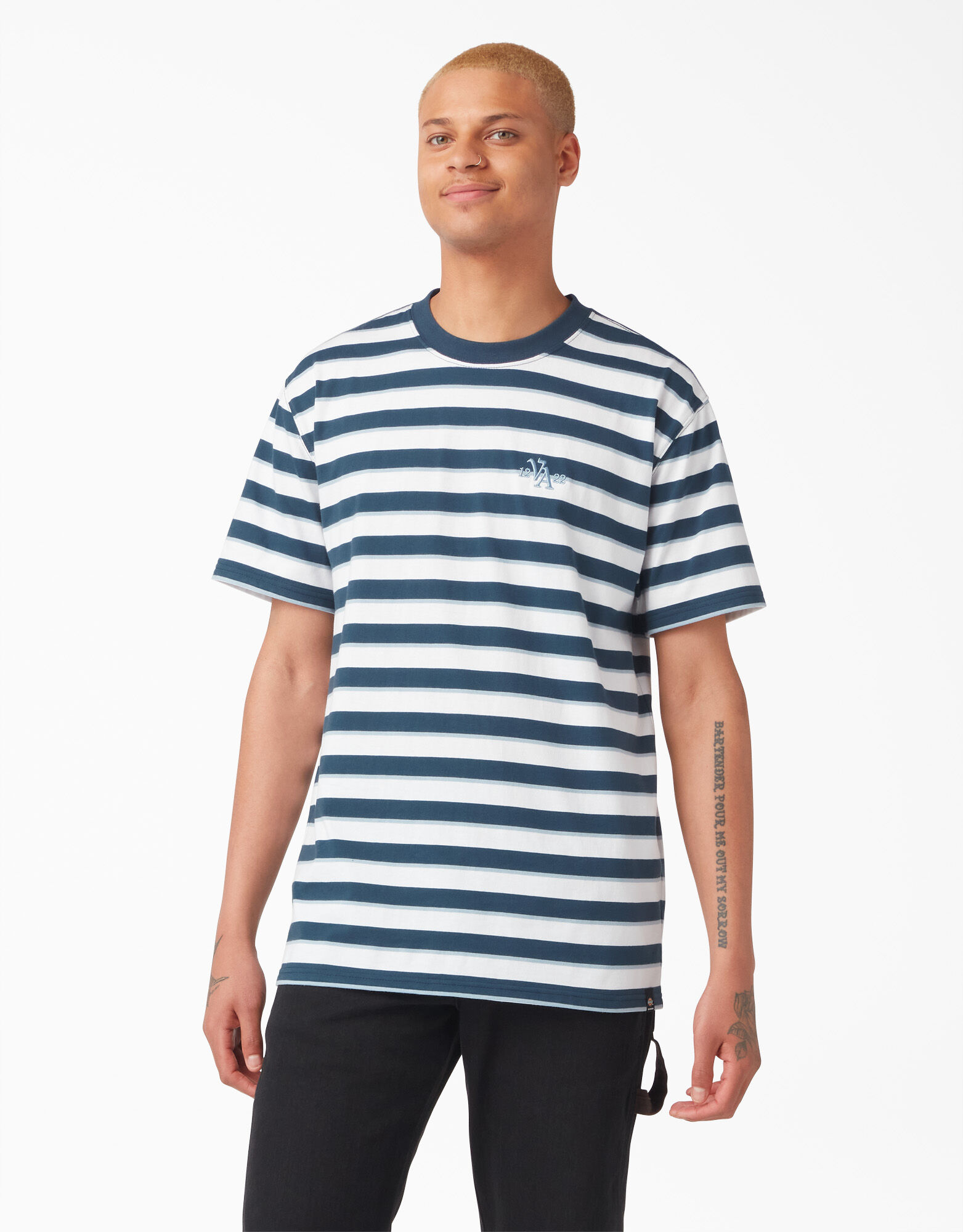 Vincent Alvarez Striped T-Shirt