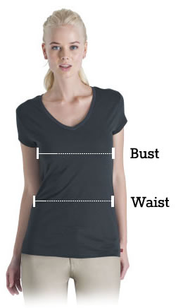 Measuring for Fit for Dickies Girl Tops