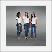 JPG: The Perfect Shape Jean holds its shape and yours, styles FD145, FD146 & FD148