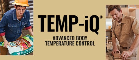 Dickies Temp-iQ. Advanced body temperature control