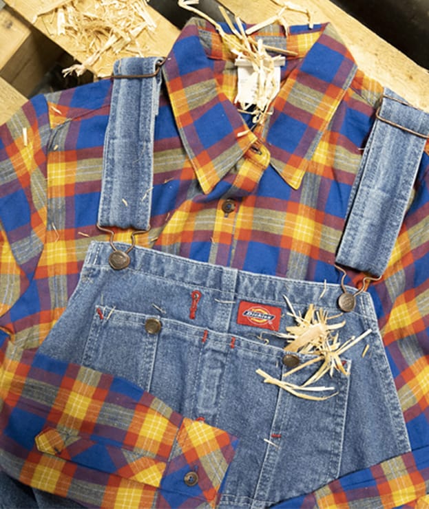 Coordinate your Scarecrow or Minion Costume