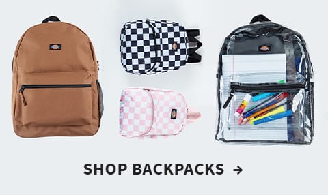 Backpacks. Shop Now.