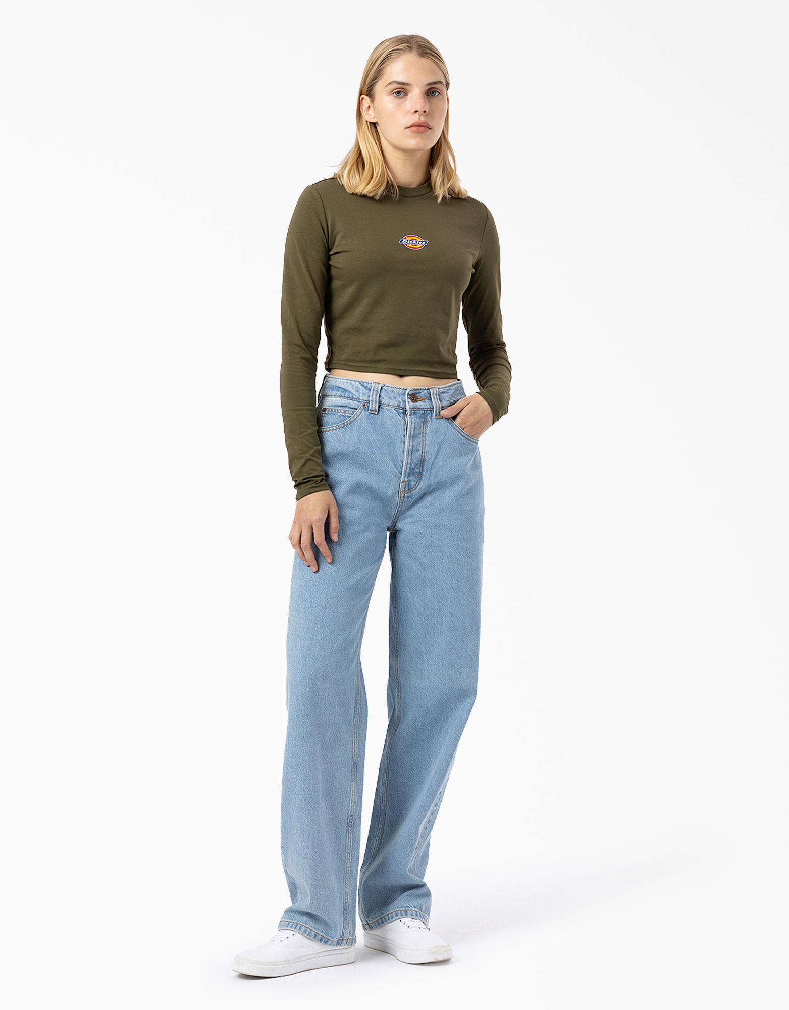 Women's Maple Valley Cropped Long Sleeve T-Shirt