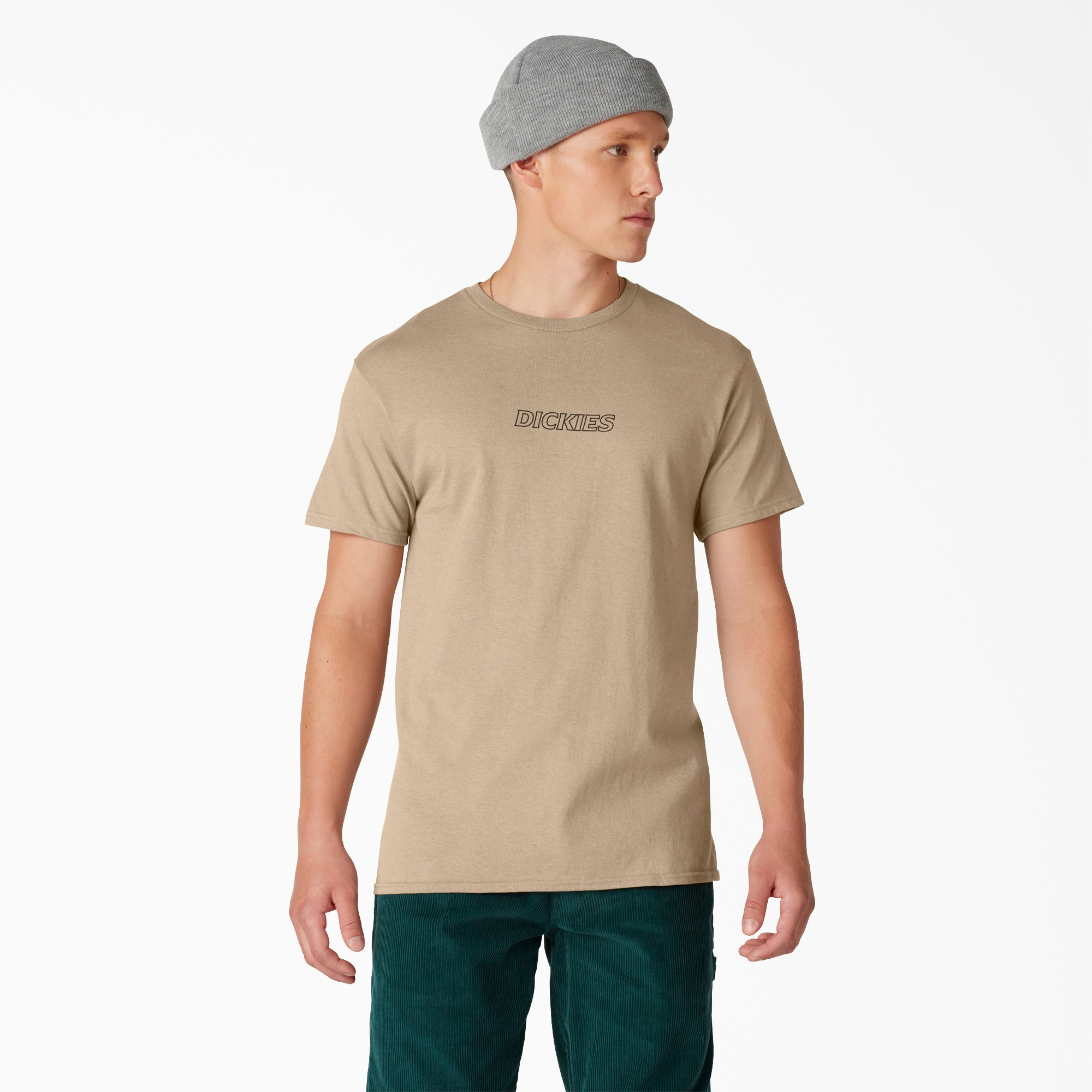 Rose Work Graphic T-Shirt - Sand (S9)