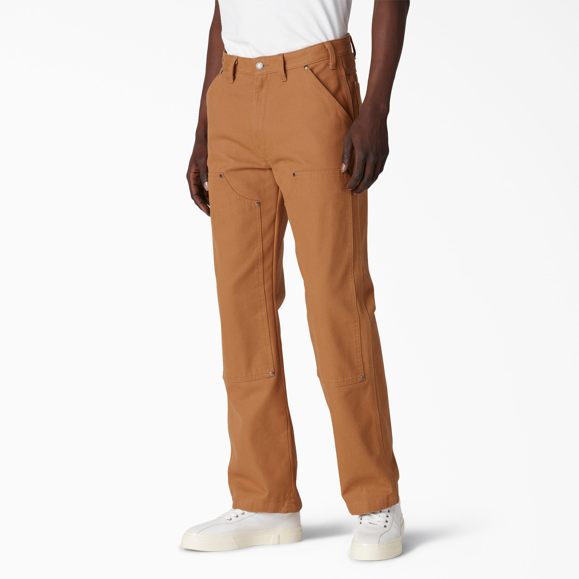 Duck Canvas Double Front Pants - Stonewashed Brown Duck (SBD)