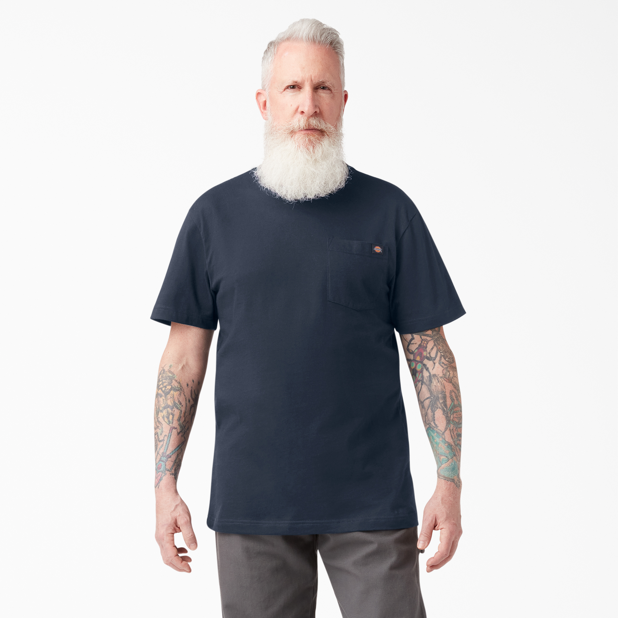 Short Sleeve Two Pack T-Shirts - Dark Navy (DN)