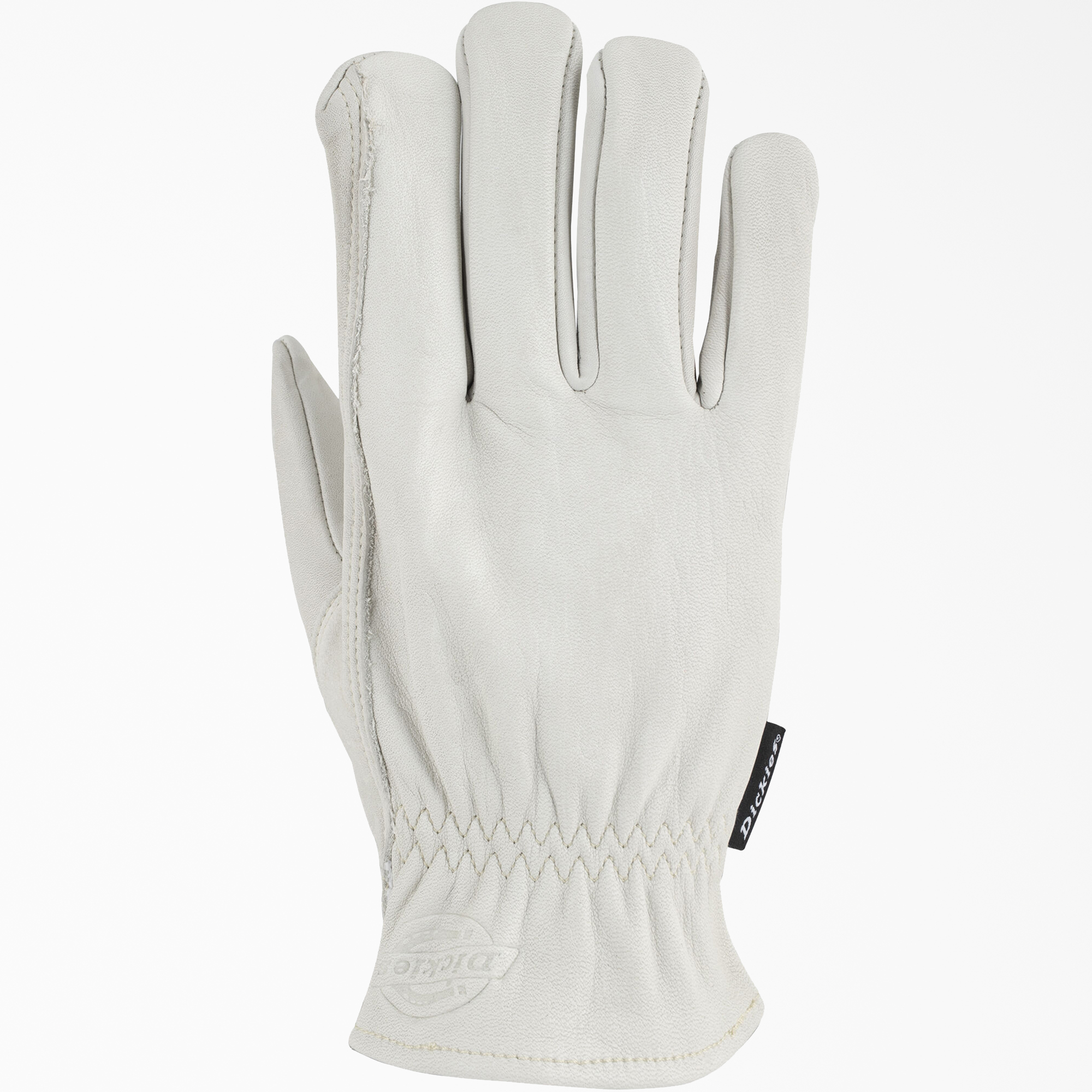 Cowhide Leather Driver Gloves - White (WH)