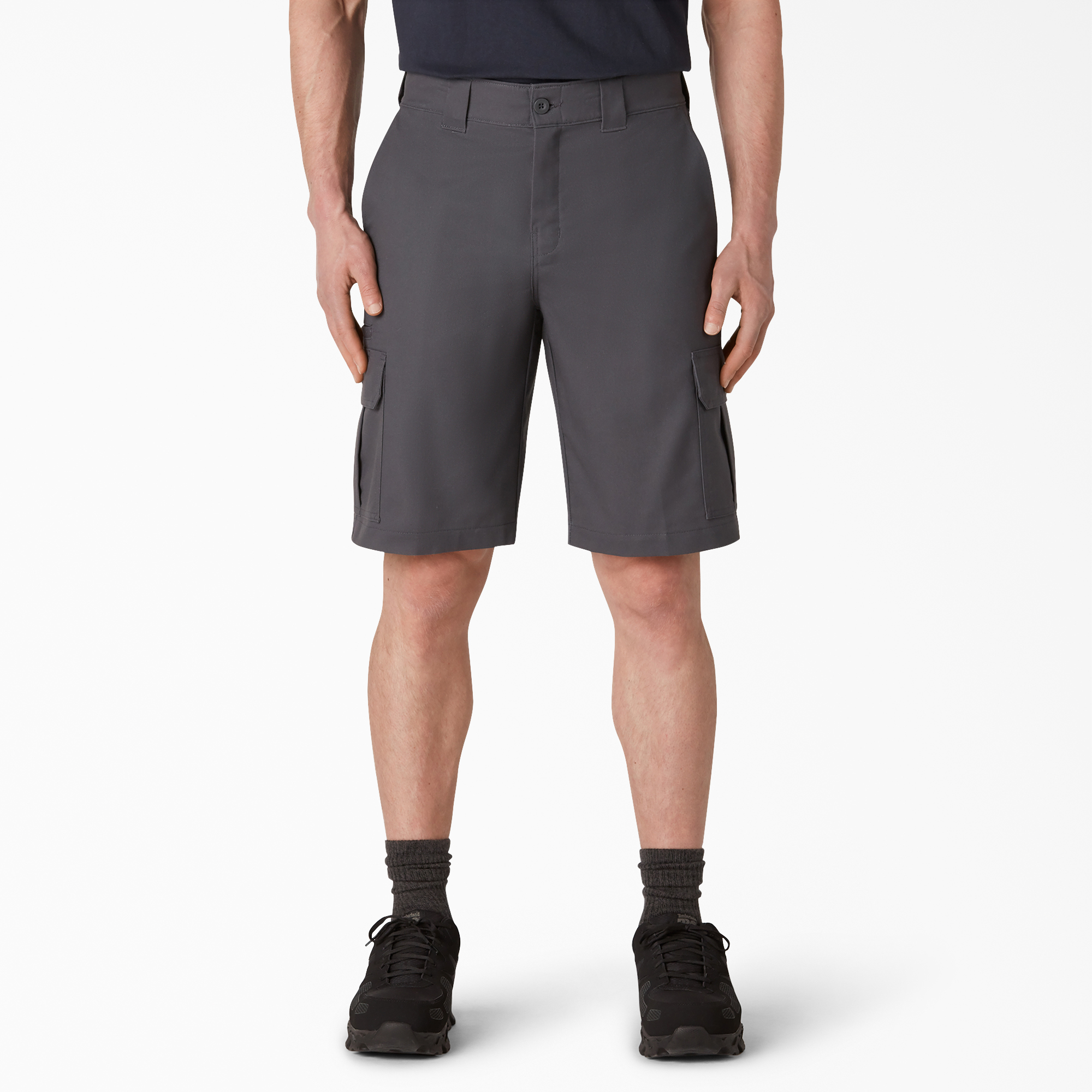 11" Active Waist Cooling Cargo Shorts - Charcoal Gray (CH)