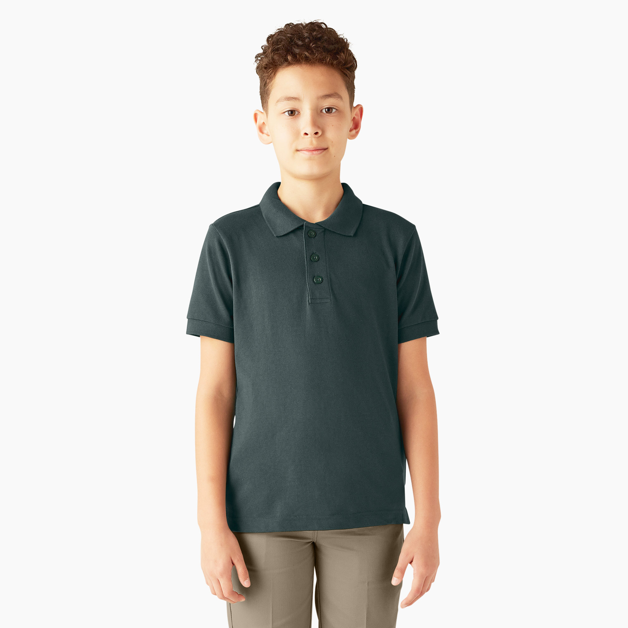 hunter green polo shirts