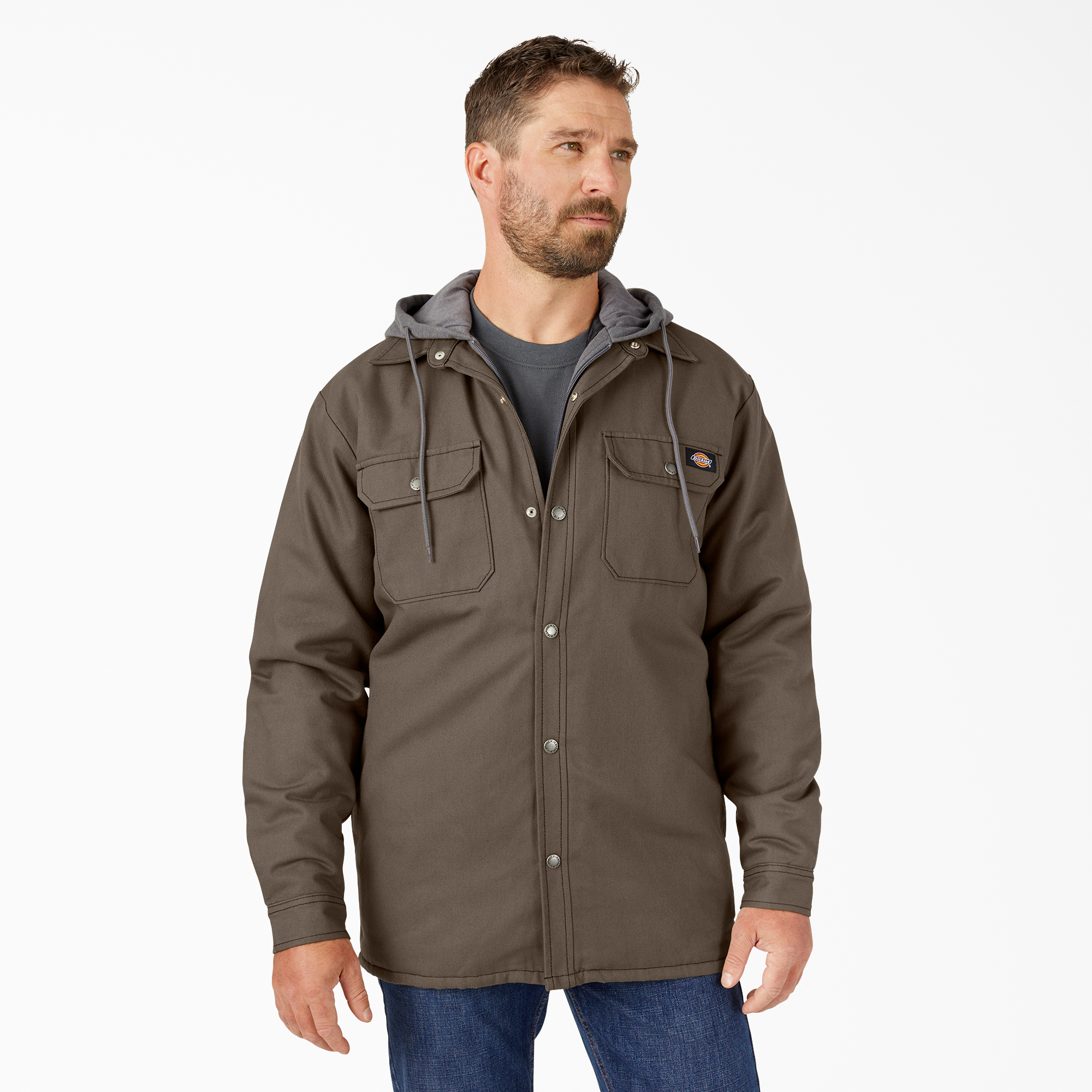 dickies workwear shirt jacket