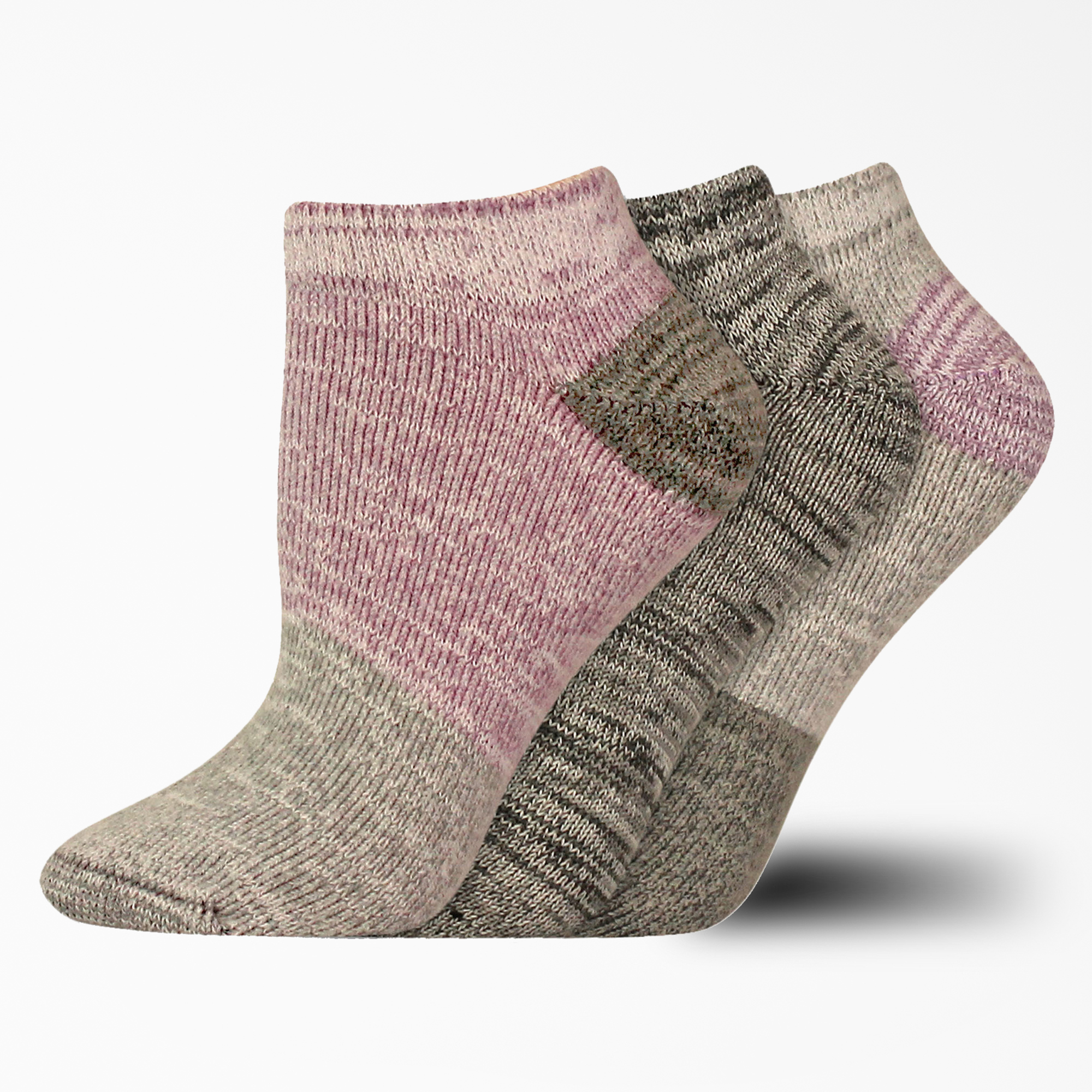 Women's Soft Marl Socks, 3-Pack - Purple (PR)
