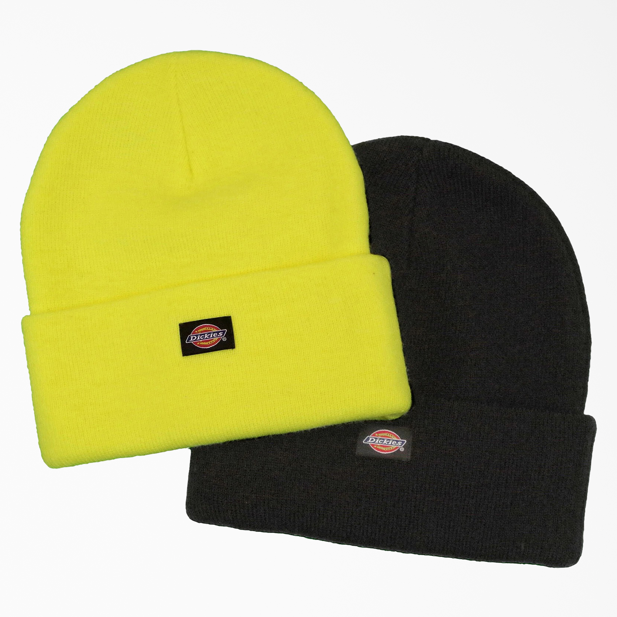 Two Pack Beanie - Bright Yellow (BWD)