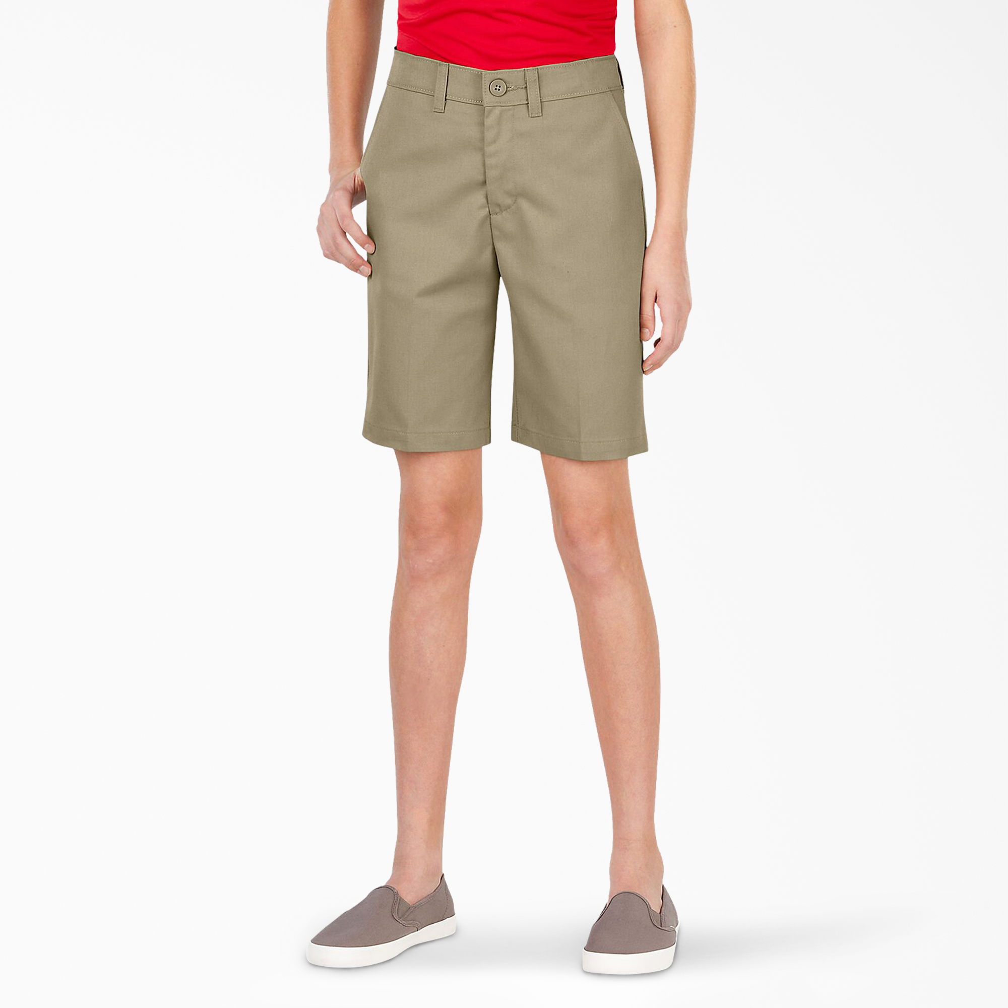 tan dickie shorts