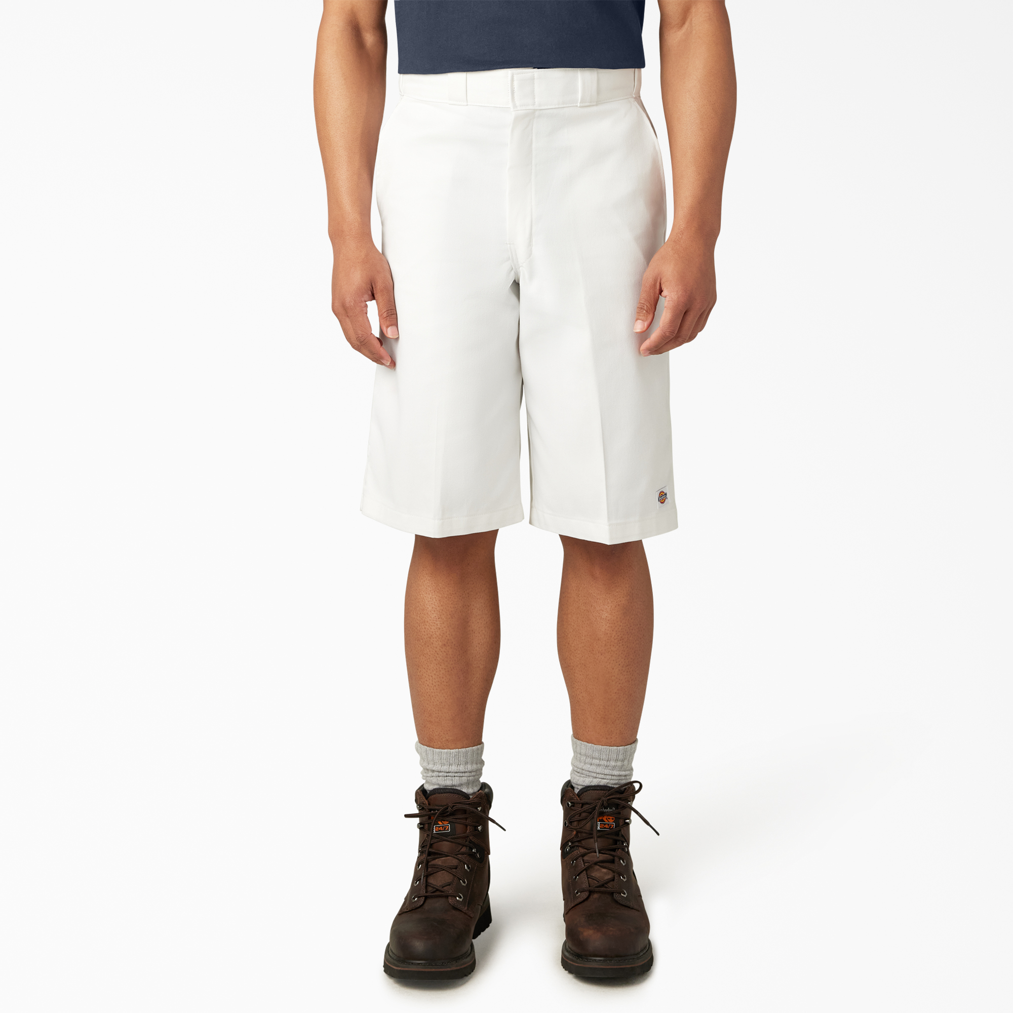 big and tall white cargo shorts