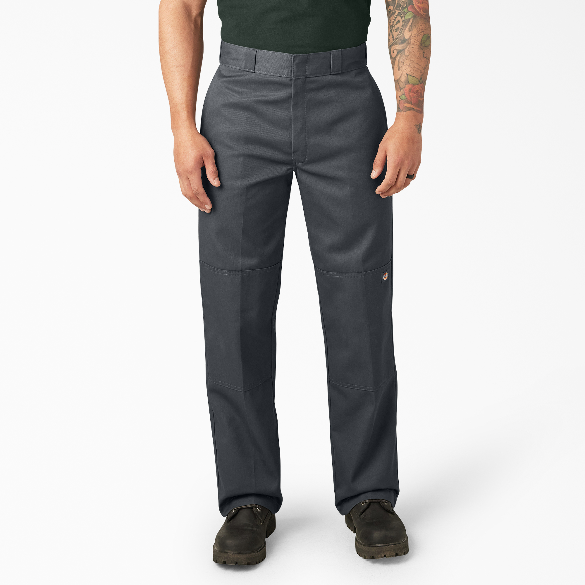 Dickies Workwear Eisenhower Pocket Trouser Knee Inserts Black FREE KNEEPADS 
