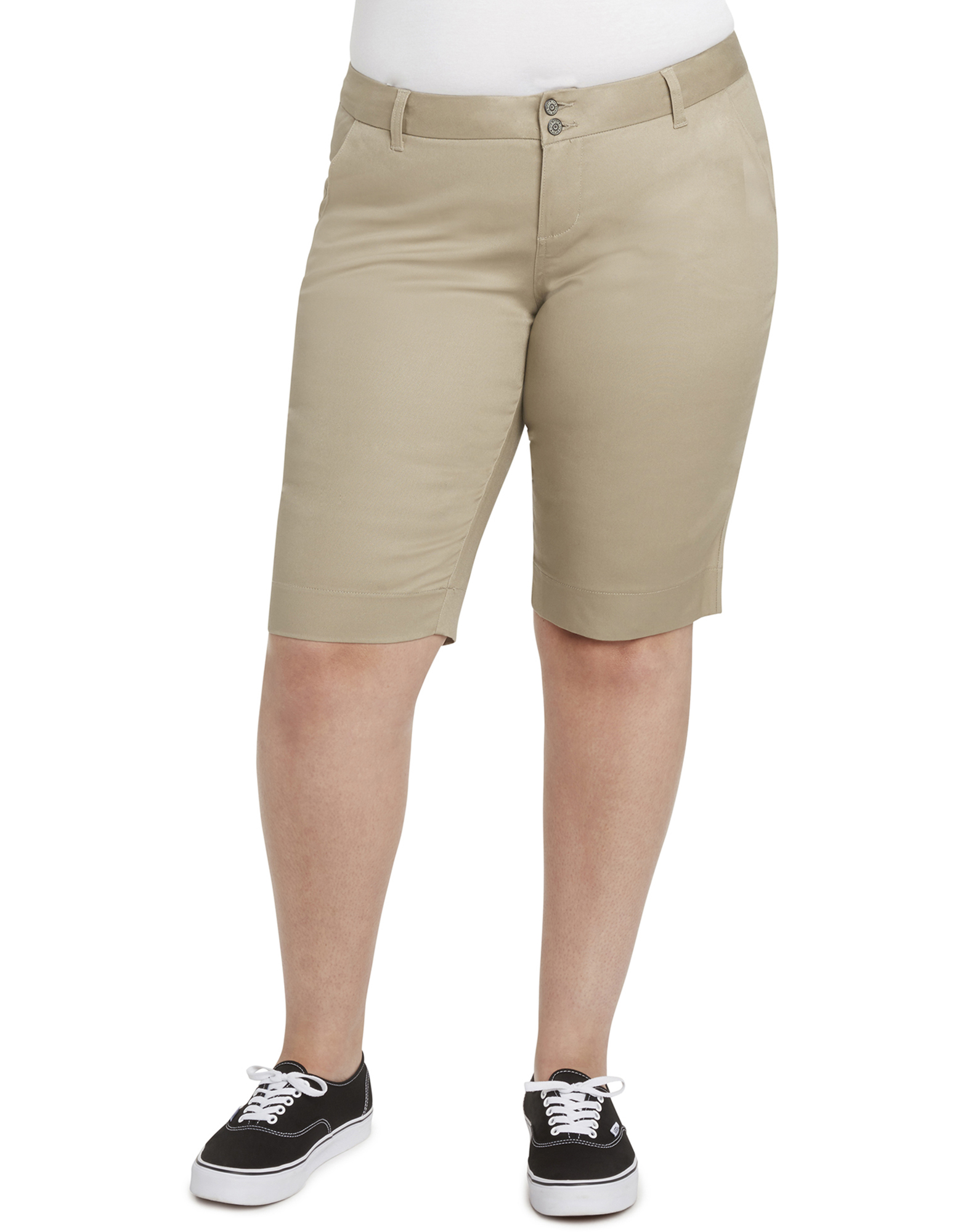 khaki work shorts womens