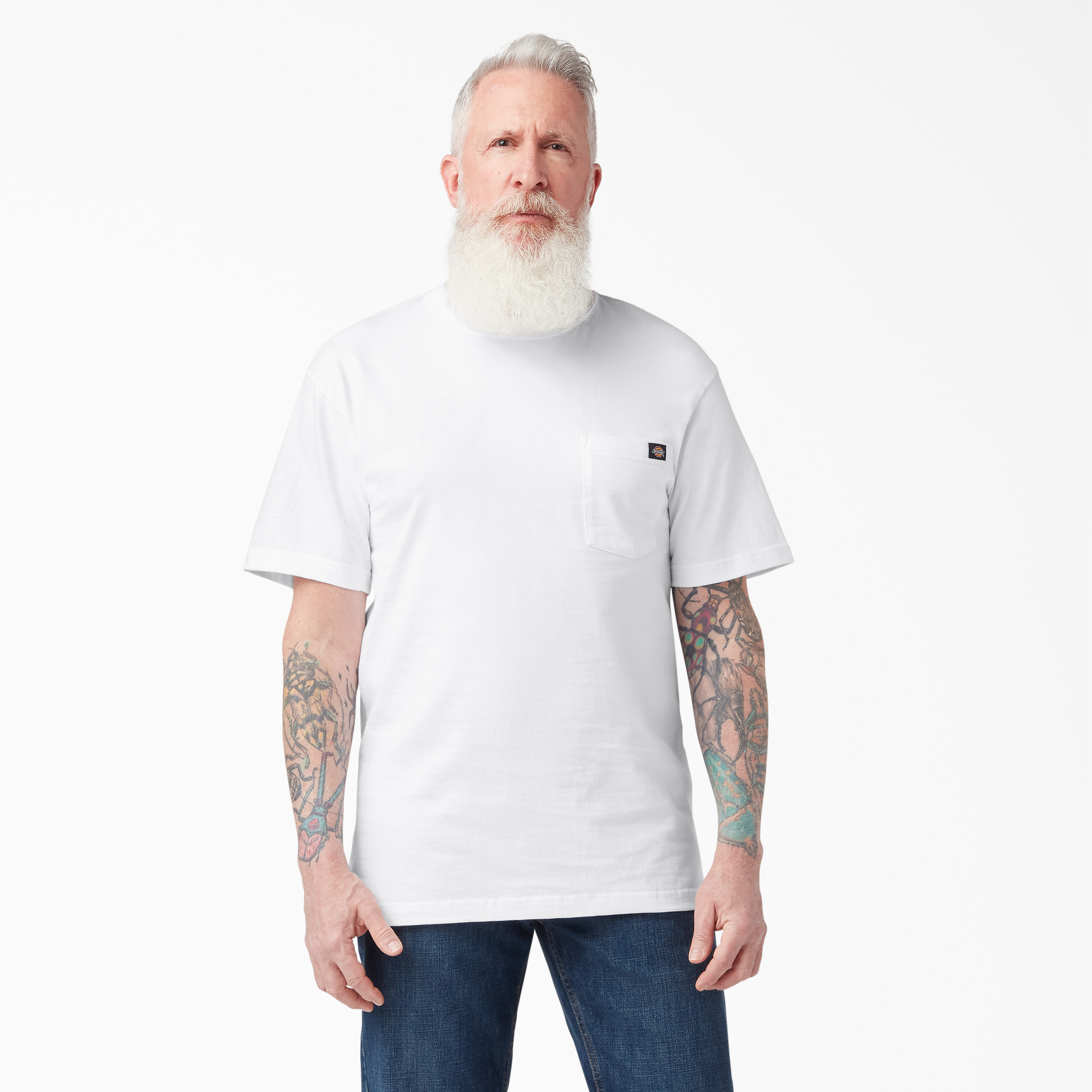 Short Sleeve Two Pack T-Shirts - White (WH)