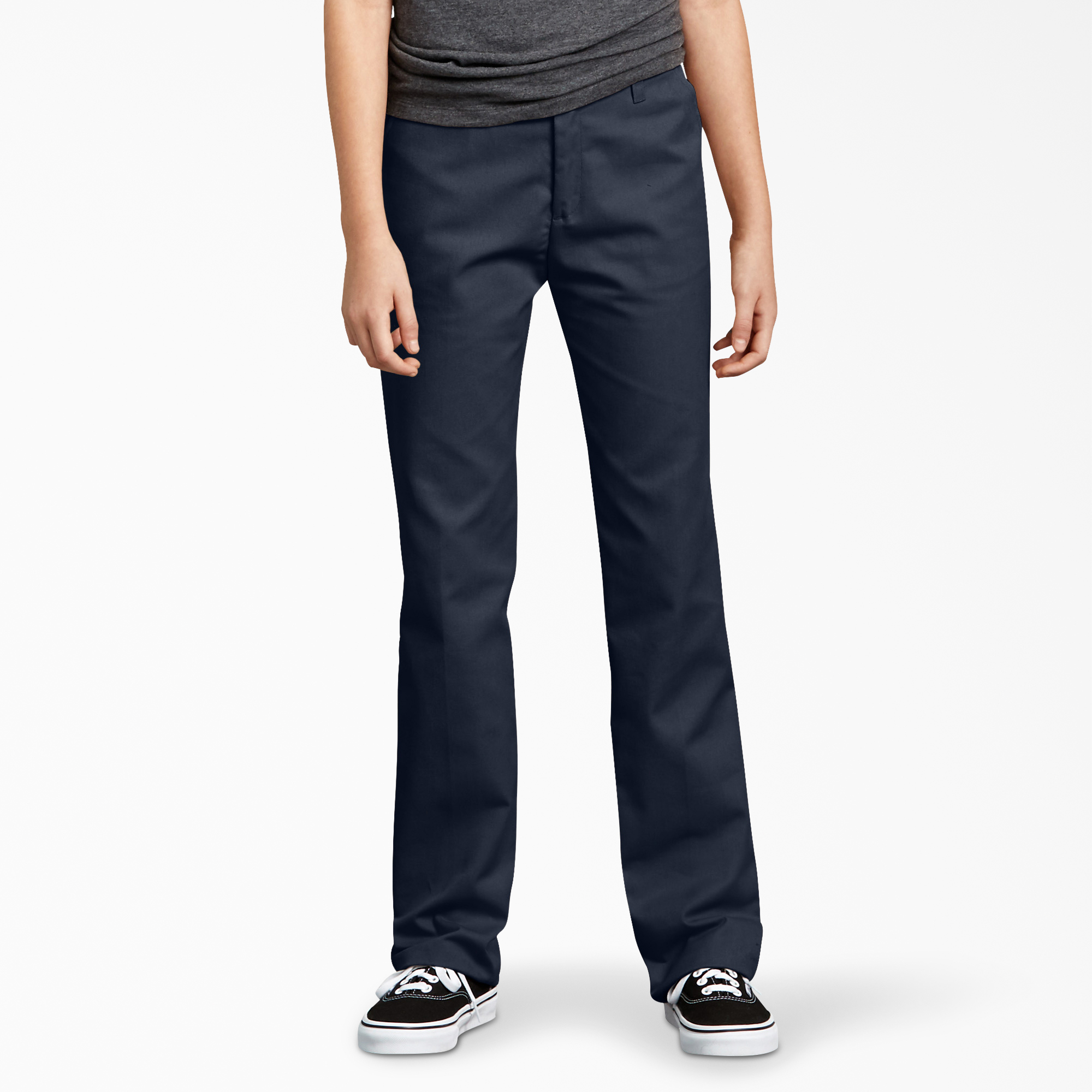 navy blue khaki skinny pants