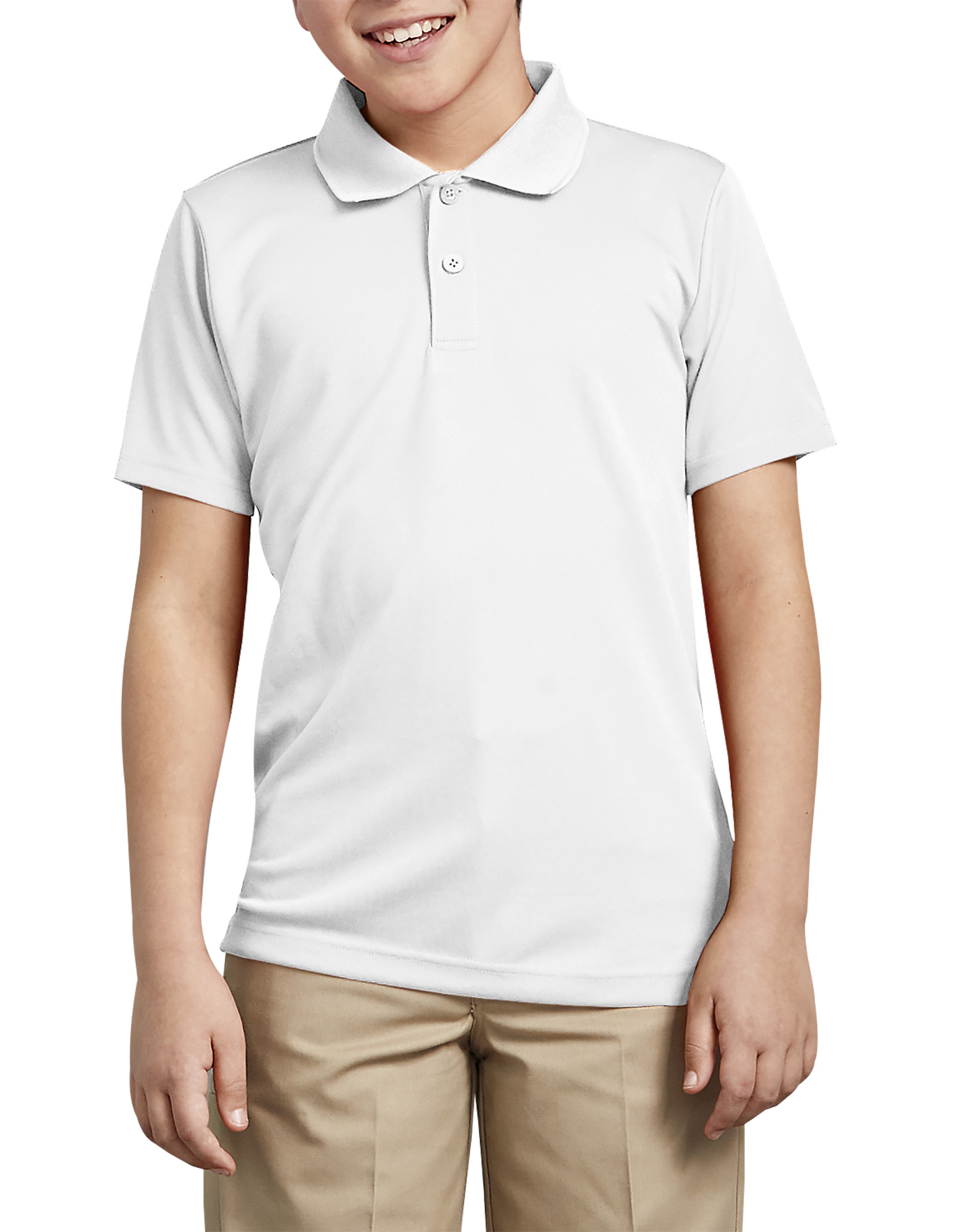 white polo shirt for kids
