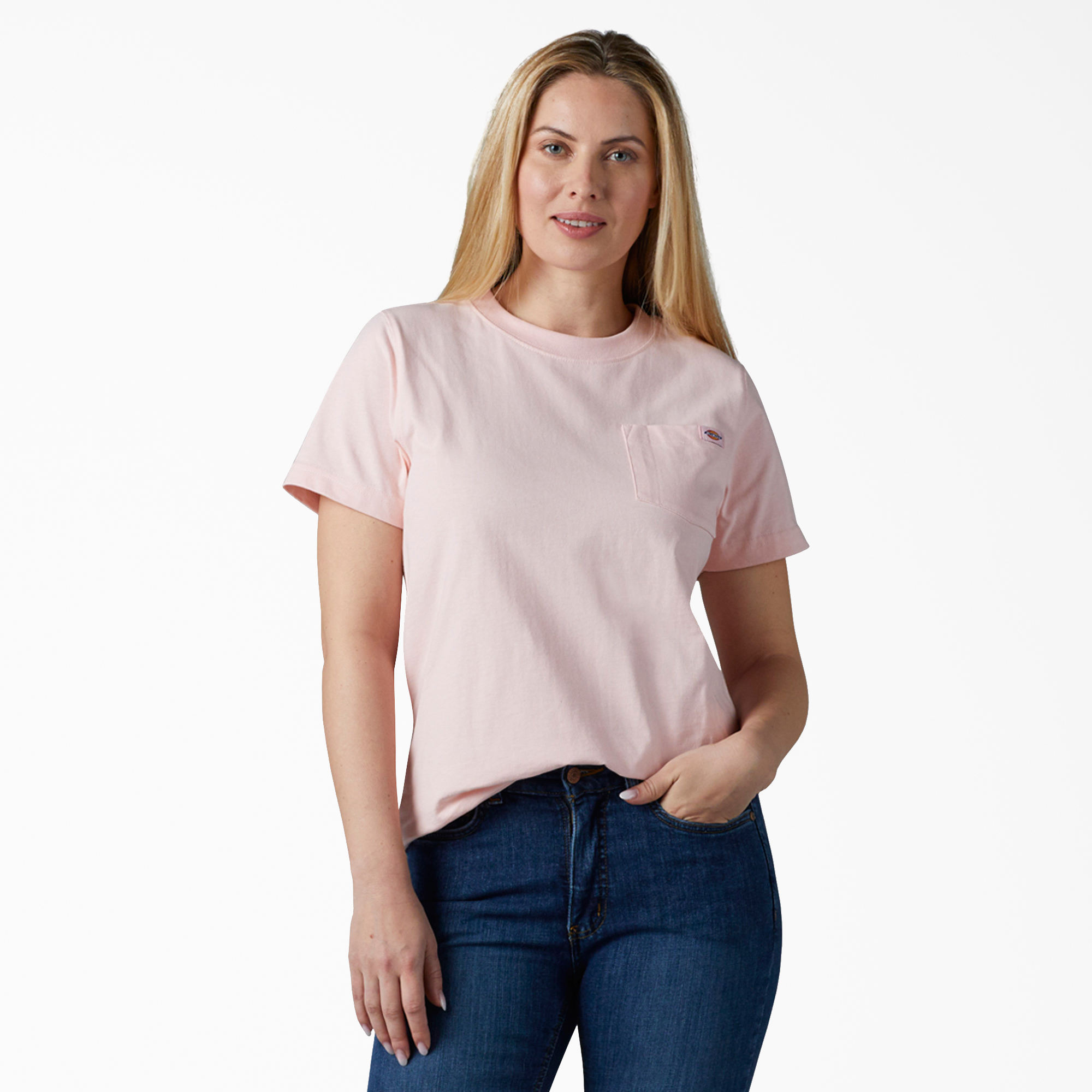 Women's Short Sleeve Heavyweight T-Shirt - Lotus Pink (LO2)