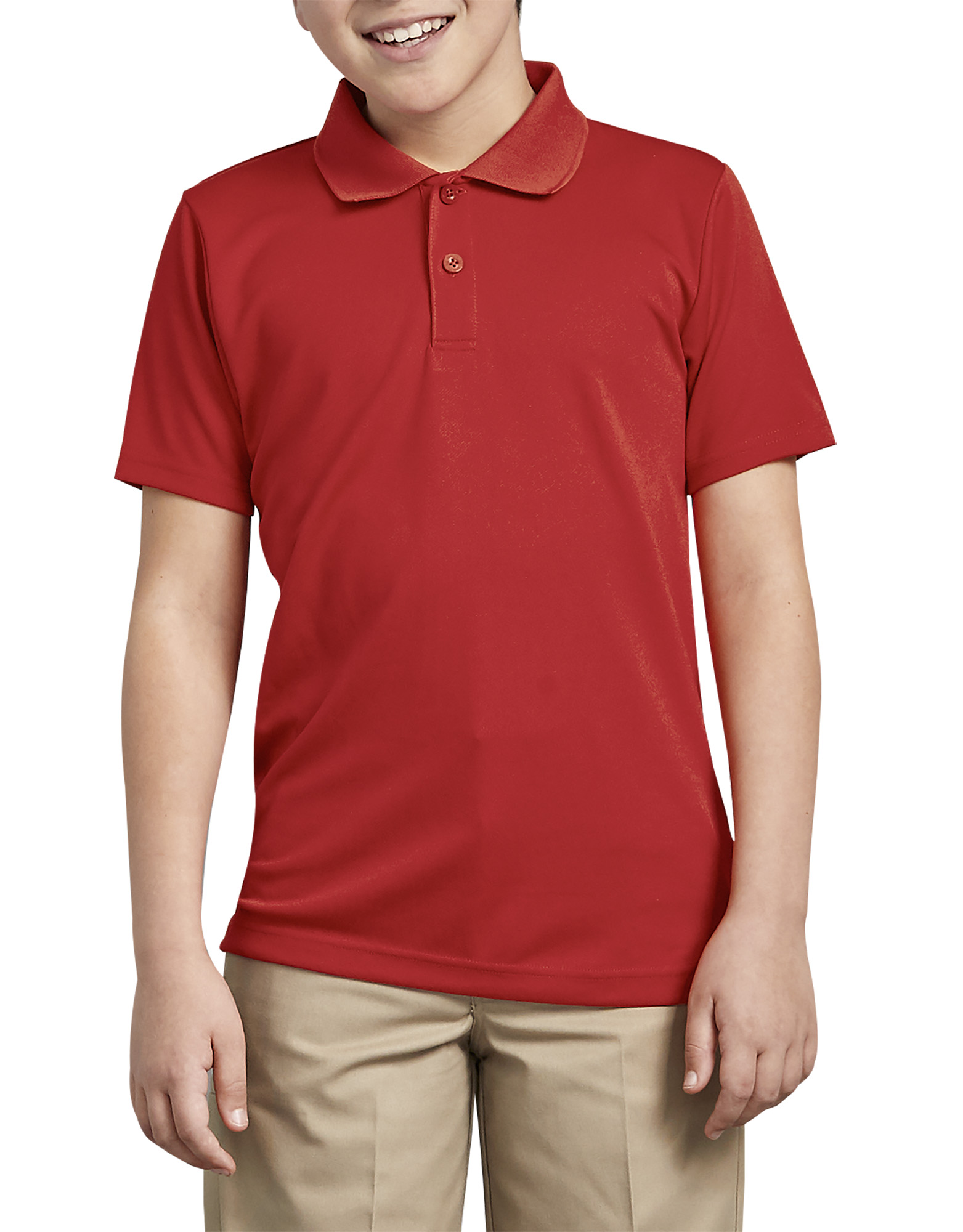 Dickies polo Shirts Boys long sleeve PIQUE Top Kids School Uniforms Collar Shirt